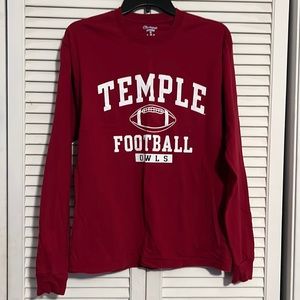 champion Temple college football long sleeve